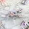 Prima Marketing The Plant Department Collection Flowers - Soft Pastels - 6 pcs / mulberry paper for Scrapbooking, Journaling Supplies, Planners, Kid DIY Art Crafts, Bullet Journal